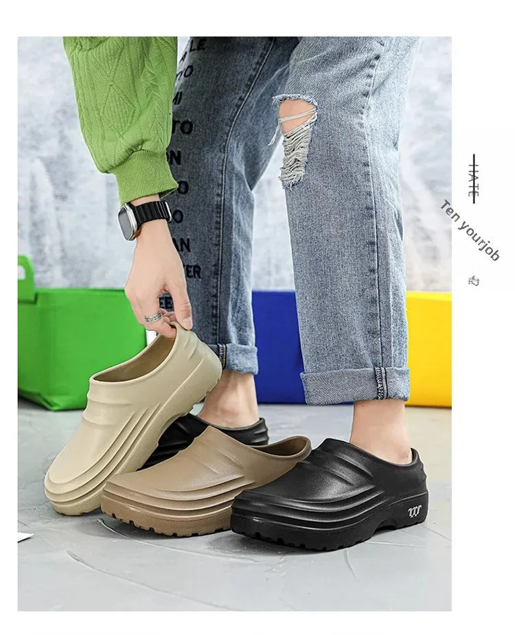 Stepzy™ German Orthopedic Comfort Clogs Non-Slip Waterproof Work Shoes
